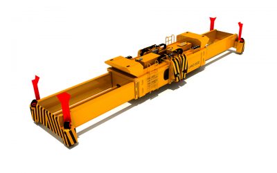 3900 ALL ELECTRIC TWINLIFT SPREADER FOR YARD CRANES